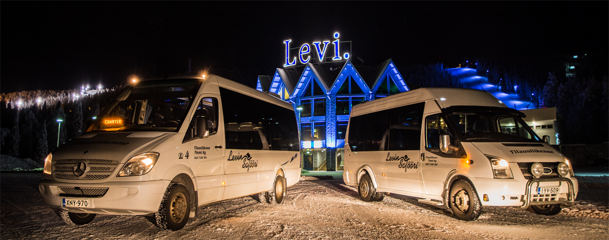 Levin Saföörin kuljetuskalustoa